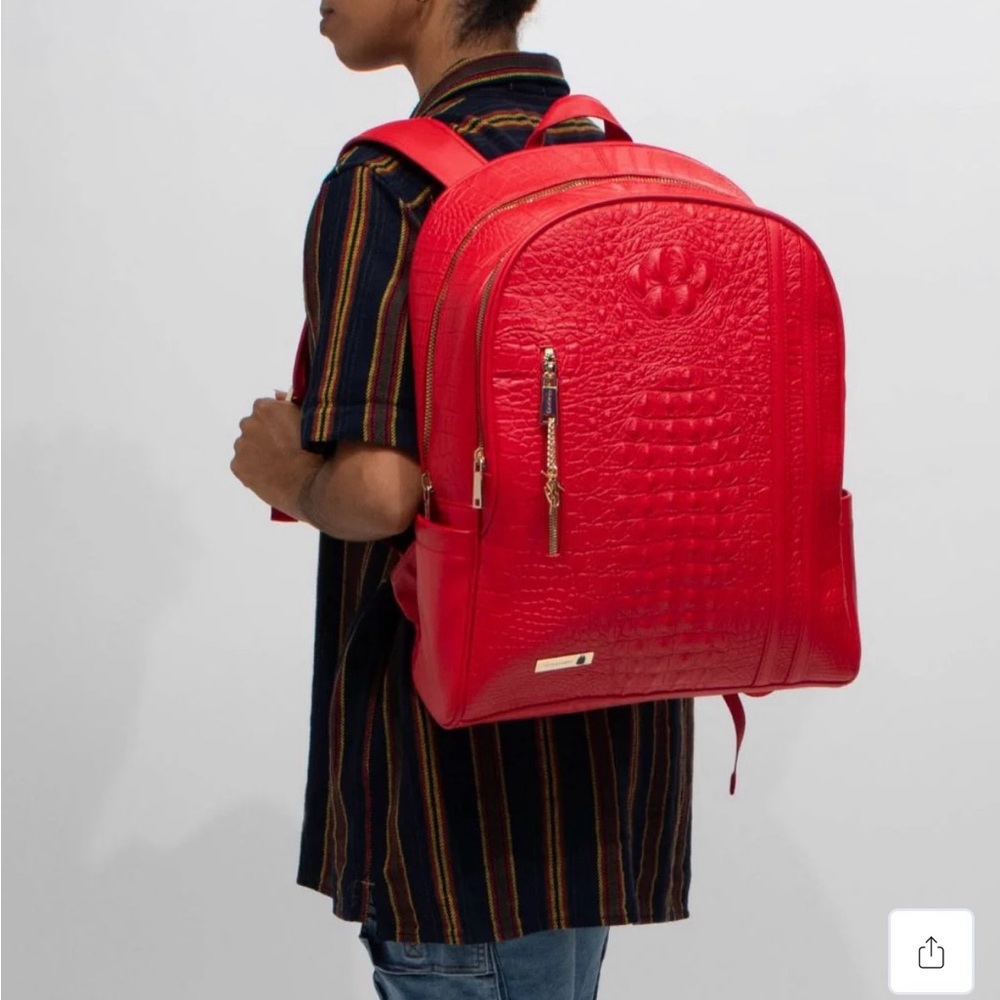 ❤️ Tote and Carry Apollo 2 Faux Crocodile Leather Backpack ❤️